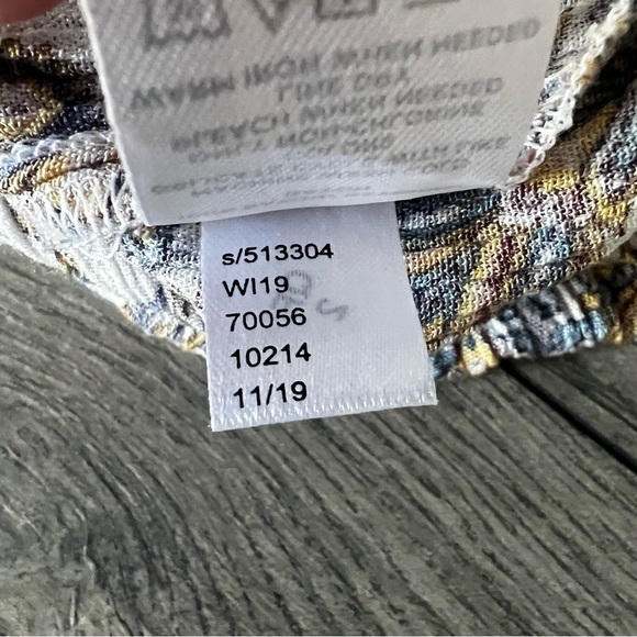 Loft Beach Paisley Print Romper Large - Picture 9 of 11